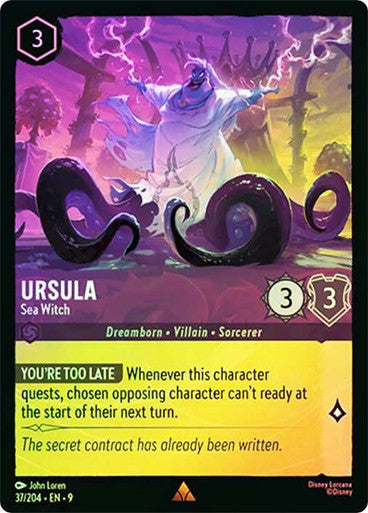 Fabled - 037/204 - Ursula - Sea Witch - Foil