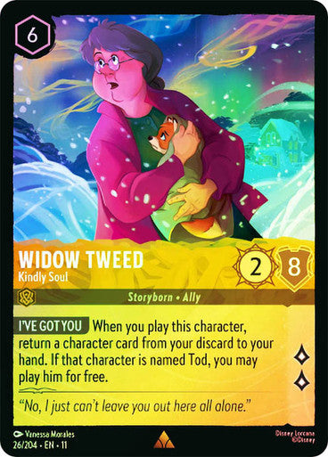Winterspell - 026/204 - Widow Tweed - Kindly Soul - Foil