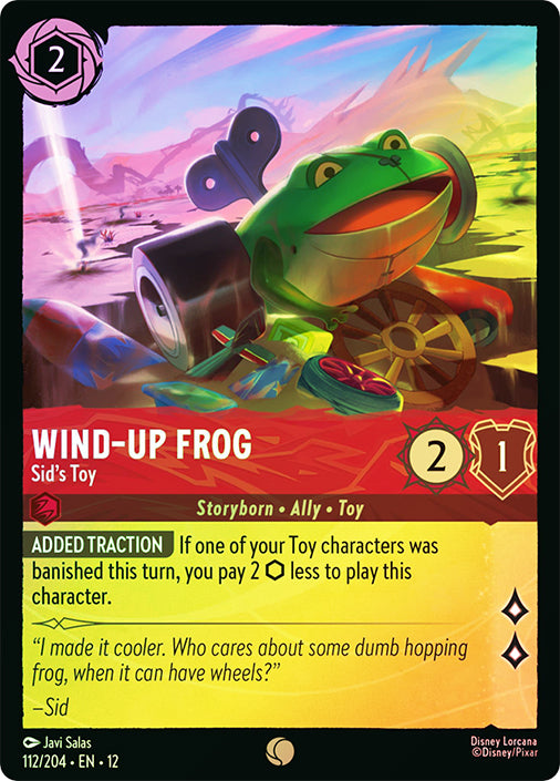 Wilds Unknown - 112/204 - Wind‐Up Frog - Sid's Toy - Foil