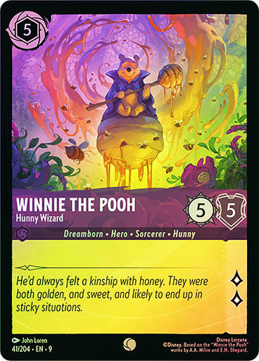 Fabled - 041/204 - Winnie the Pooh - Hunny Wizard - Foil