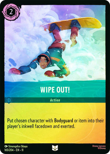 Winterspell - 165/204 - Wipe Out! - Foil