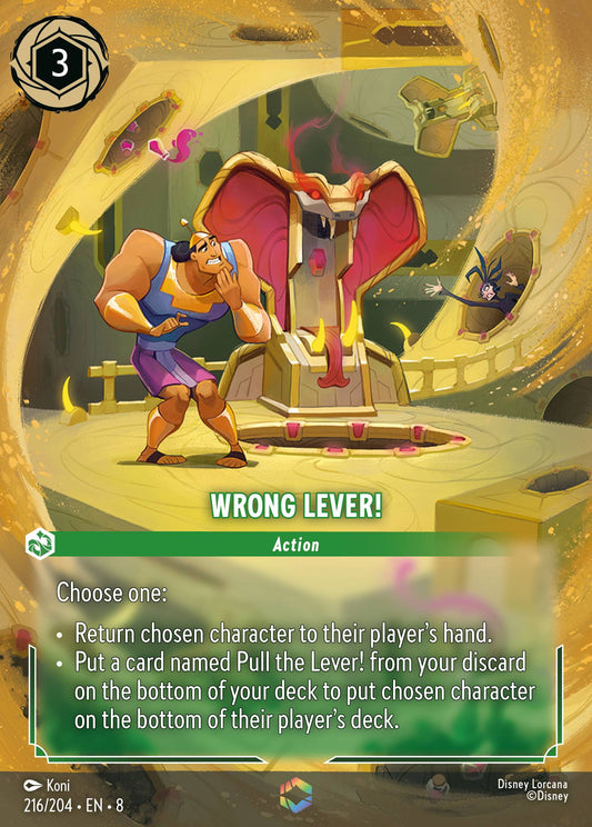 Reign Of Jafar - 216/204 - Wrong Lever!