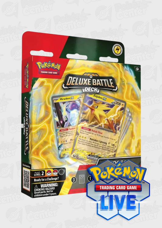 Live Code Card: Zapdos ex Deluxe Battle Deck