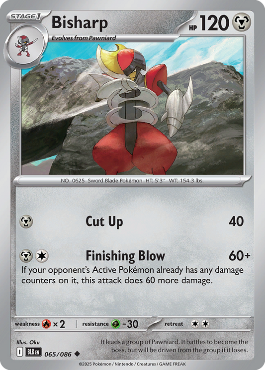 Black Bolt - 065/086 - Bisharp