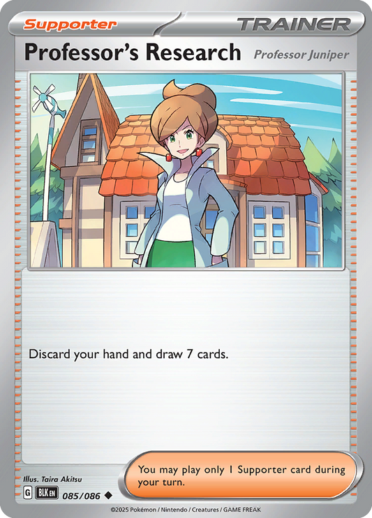 Black Bolt - 085/086 - Professor’s Research (Professor Juniper)