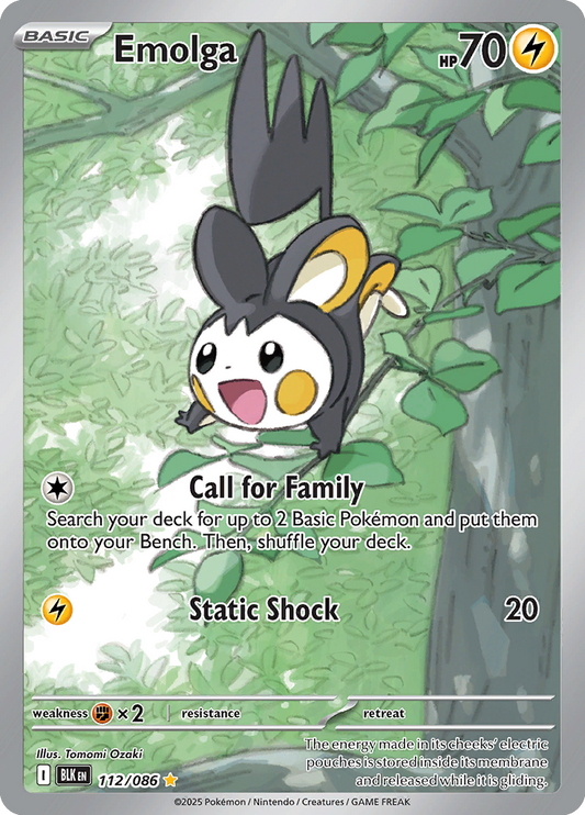 Black Bolt - 112/086 - Emolga