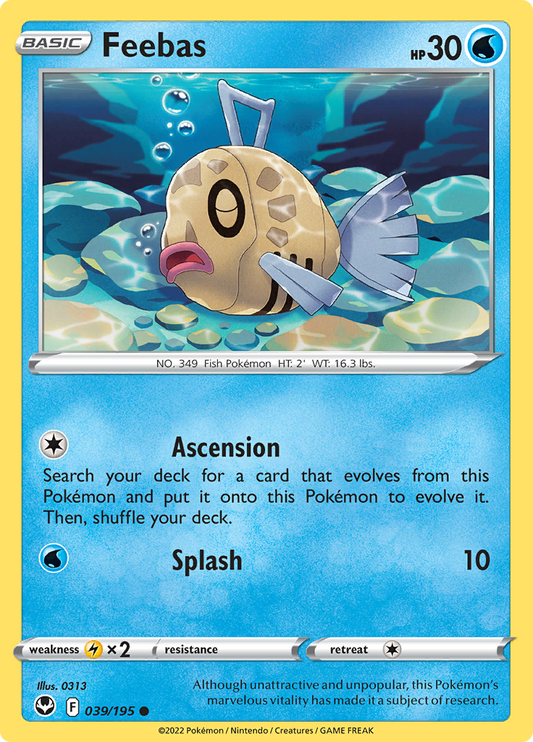 Silver Tempest - 039/195 - Feebas