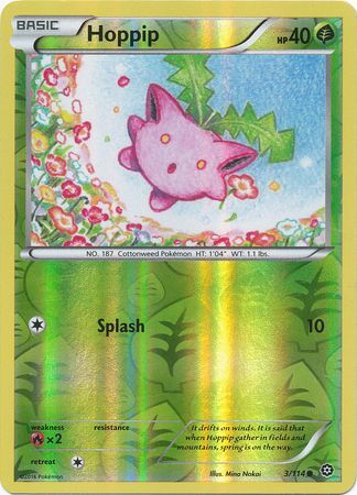 Steam Siege - 003/114 - Hoppip - Reverse Holo