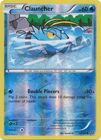 Steam Siege - 033/114 - Clauncher - Reverse Holo