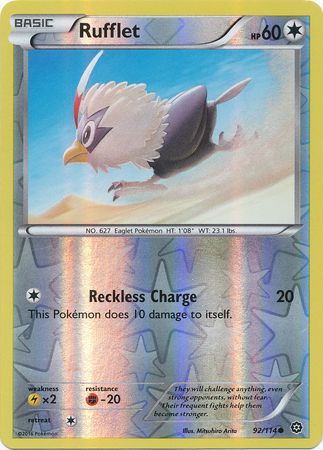 Steam Siege - 092/114 - Rufflet - Reverse Holo