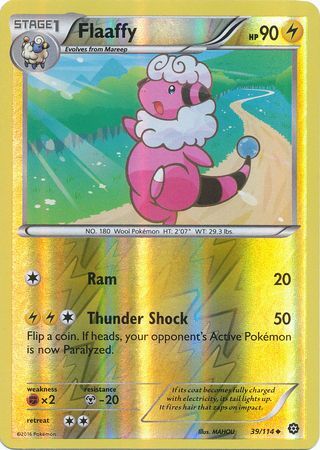 Steam Siege - 039/114 - Flaaffy - Reverse Holo