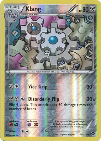 Steam Siege - 072/114 - Klang - Reverse Holo