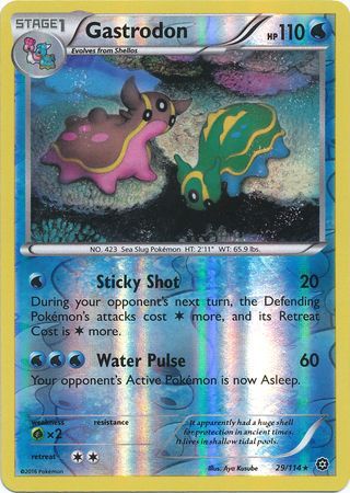 Steam Siege - 029/114 - Gastrodon - Reverse Holo