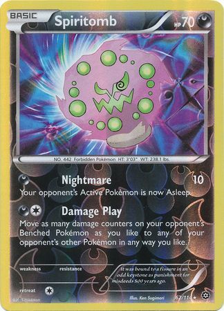 Steam Siege - 062/114 - Spiritomb - Reverse Holo