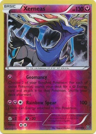 Steam Siege - 081/114 - Xerneas - Reverse Holo