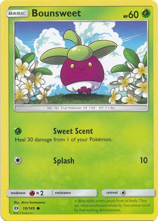 Sun & Moon - 018/149 - Bounsweet