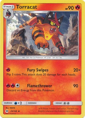 Sun & Moon - 025/149 - Torracat