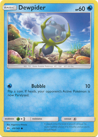 Sun & Moon - 045/149 - Dewpider