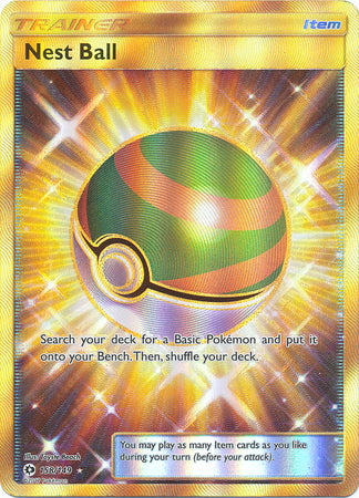 Sun & Moon - 158/149 - Nest Ball (Gold) Cards Center Sun & Moon - 158/149 - Nest Ball (Gold) Cards Center