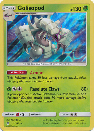 Guardians Rising - 009/145 - Golisopod - Holo