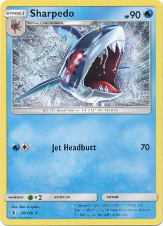Guardians Rising - 028/145 - Sharpedo