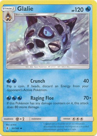Guardians Rising - 032/145 - Glalie