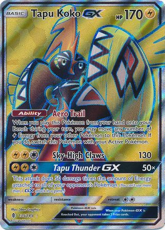 Guardians Rising - 135/145 - Tapu Koko GX