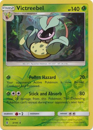 Guardians Rising - 003/145 - Victreebel - Reverse Holo
