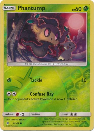 Guardians Rising - 006/145 - Phantump - Reverse Holo