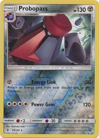Guardians Rising - 086/145 - Probopass - Reverse Holo