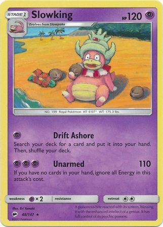 Burning Shadows - 048/147 - Slowking