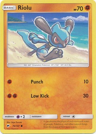 Burning Shadows - 070/147 - Riolu