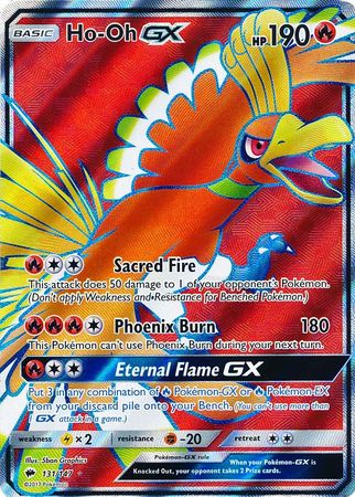 Burning Shadows - 131/147 - Ho-Oh GX