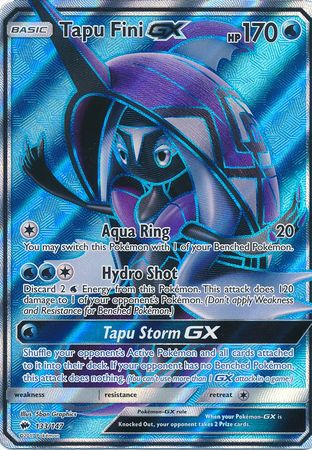 Burning Shadows - 133/147 - Tapu Fini GX