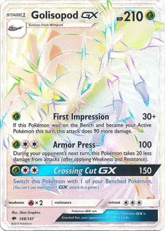 Burning Shadows - 148/147 - Golisopod GX