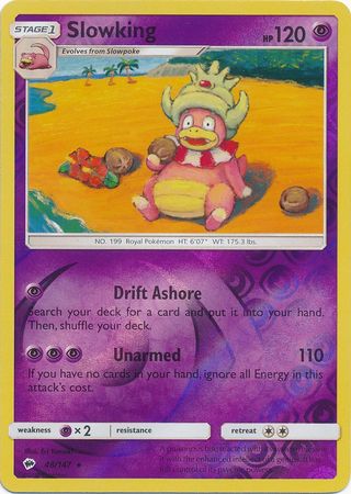 Burning Shadows - 048/147 - Slowking - Reverse Holo
