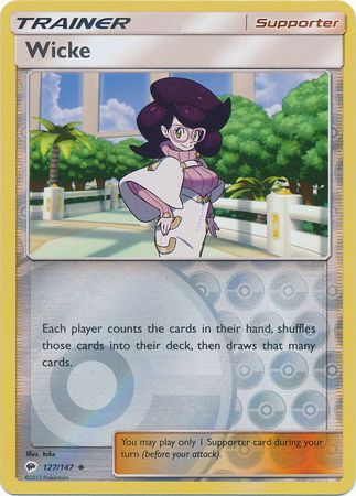 Burning Shadows - 127/147 - Wicke - Reverse Holo