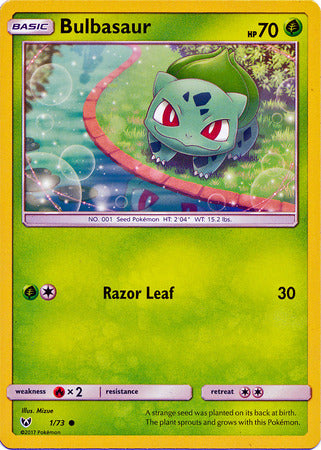 Shining Legends - 001/073 - Bulbasaur