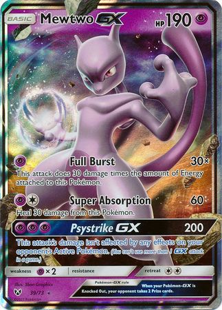 Shining Legends - 039/073 - Mewtwo GX