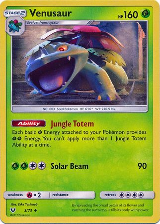 Shining Legends - 003/073 - Venusaur