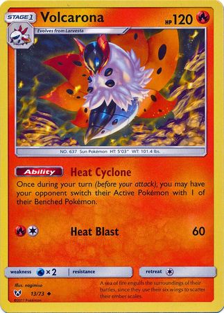 Shining Legends - 013/073 - Volcarona