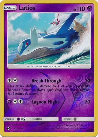 Shining Legends - 041/073 - Latios - Reverse Holo