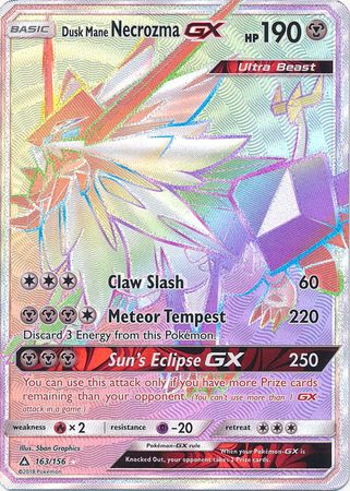 Ultra Prism - 163/156 - Dusk Mane Necrozma GX