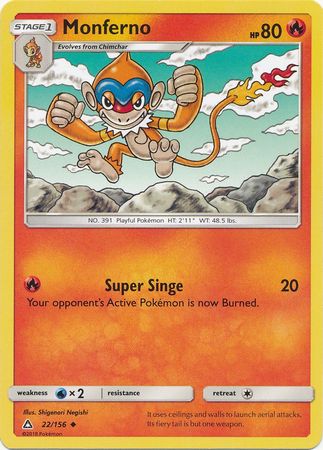 Ultra Prism - 022/156 - Monferno