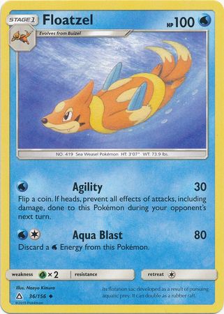 Ultra Prism - 036/156 - Floatzel