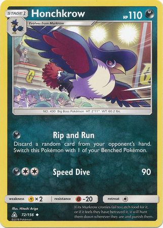 Ultra Prism - 072/156 - Honchkrow