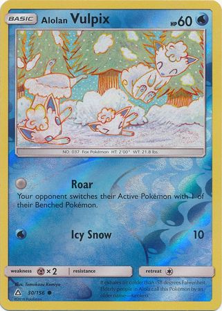 Ultra Prism - 030/156 - Alolan Vulpix - Reverse Holo