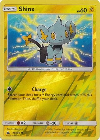 Ultra Prism - 046/156 - Shinx - Reverse Holo