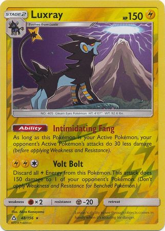 Ultra Prism - 048/156 - Luxray - Reverse Holo