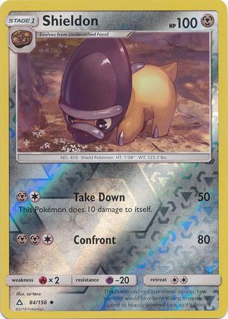 Ultra Prism - 084/156 - Shieldon - Reverse Holo
